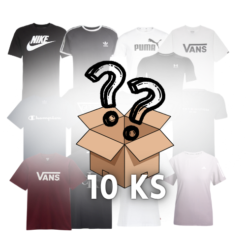 10 KS ZNAČKOVÉHO OBLEČENÍ